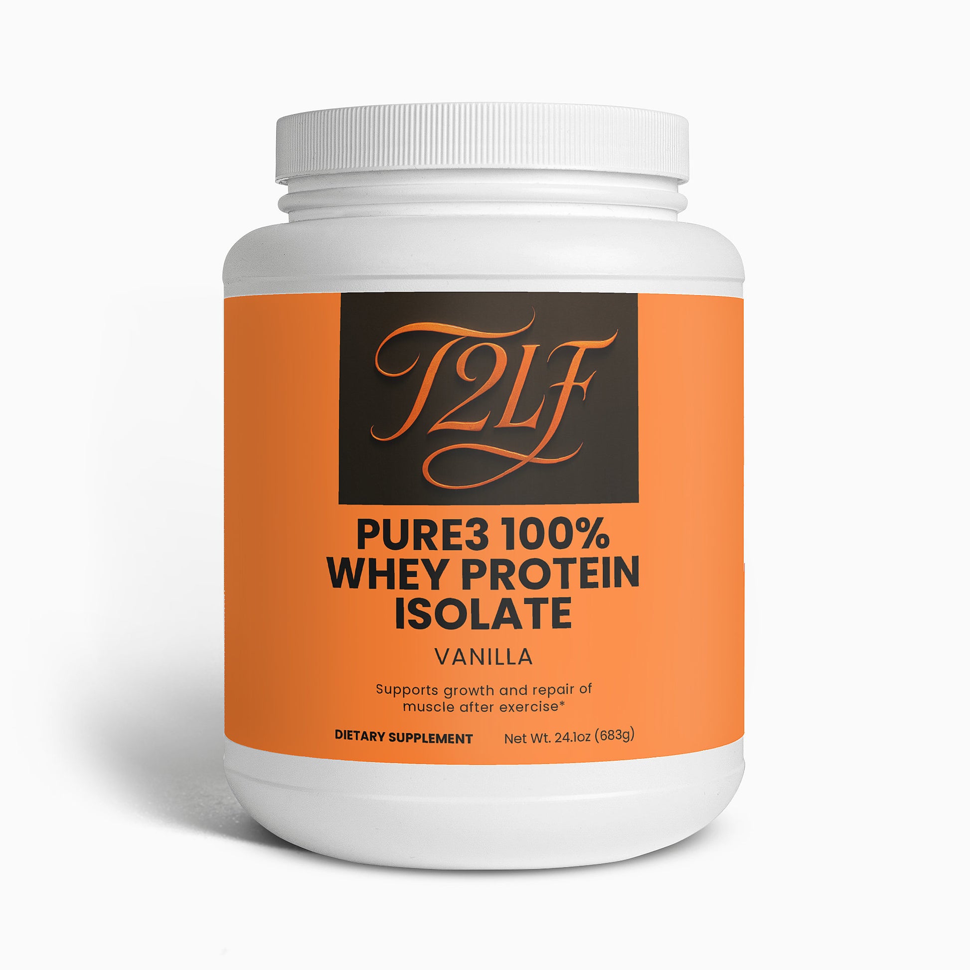 Pure3 100% Whey Protein Isolate (Vanilla)