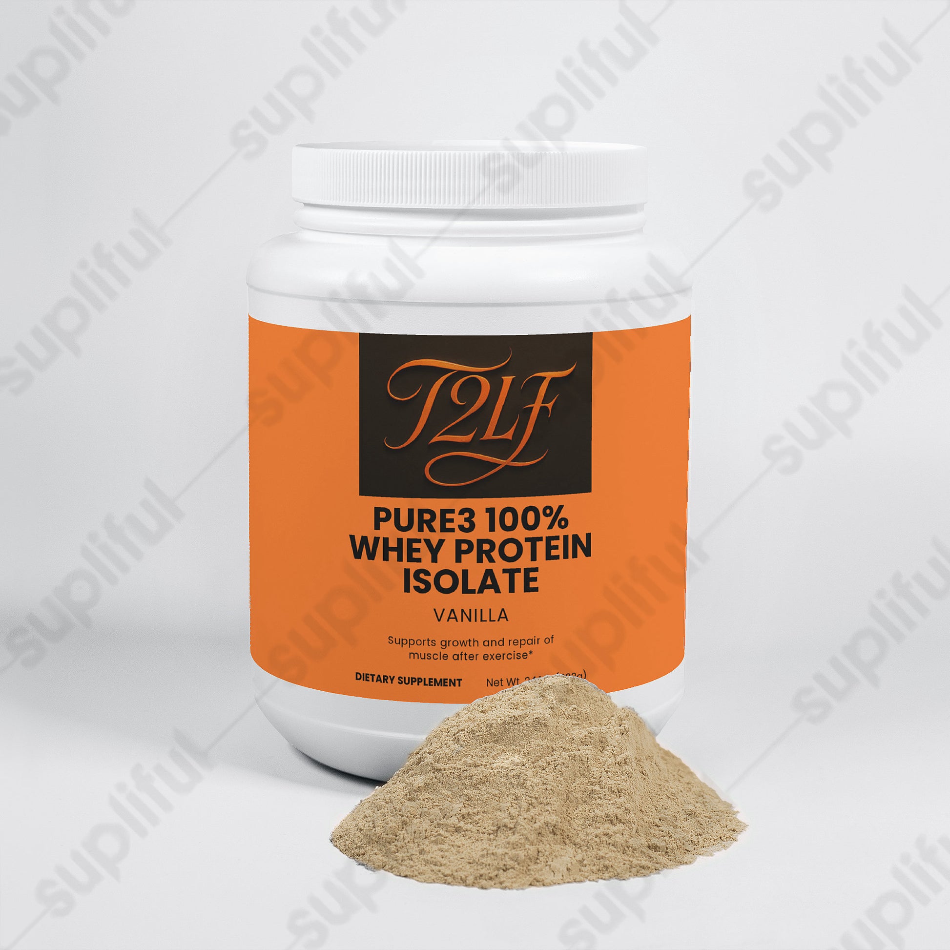 Pure3 100% Whey Protein Isolate (Vanilla)