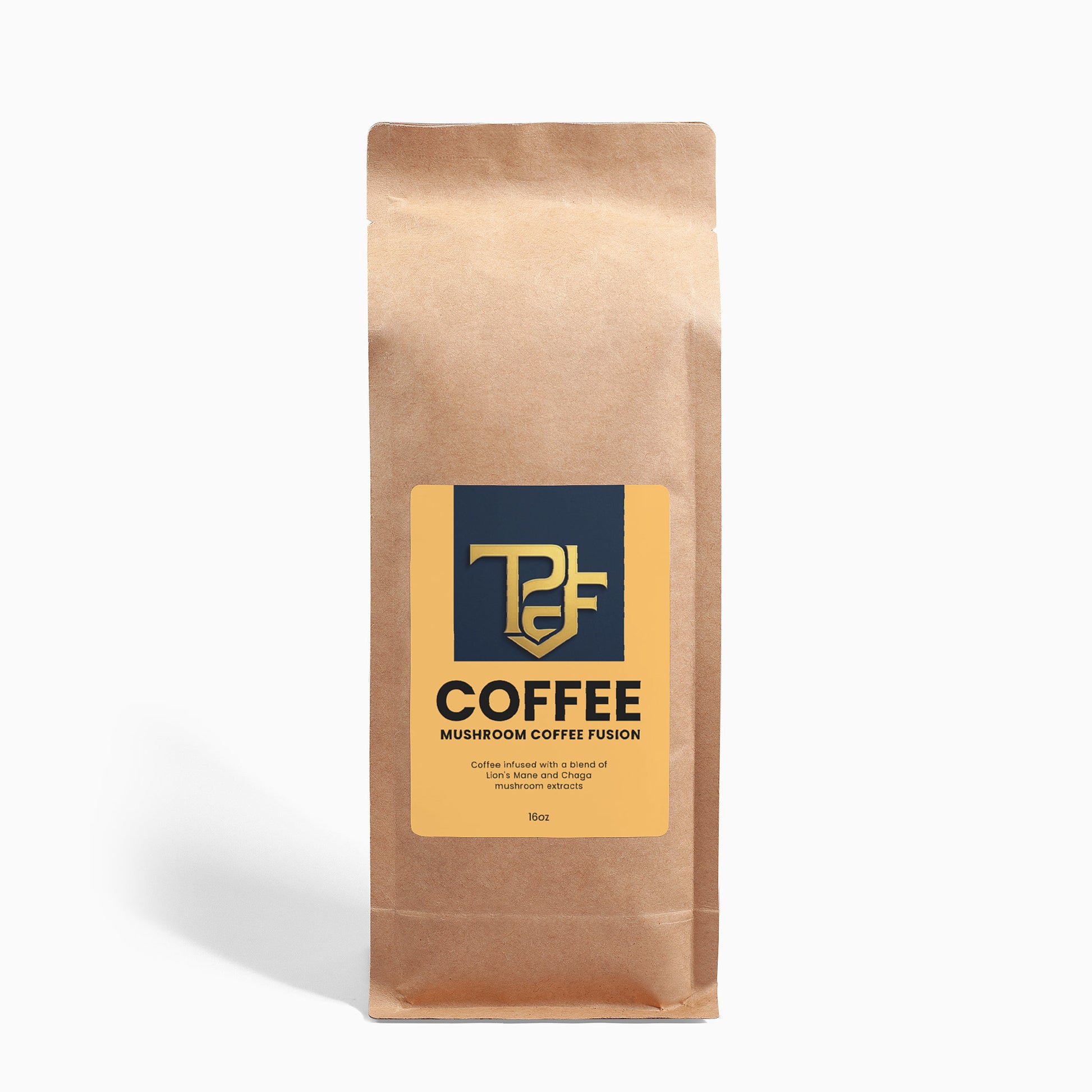 Mushroom Coffee Fusion - Lion’s Mane & Chaga 16oz