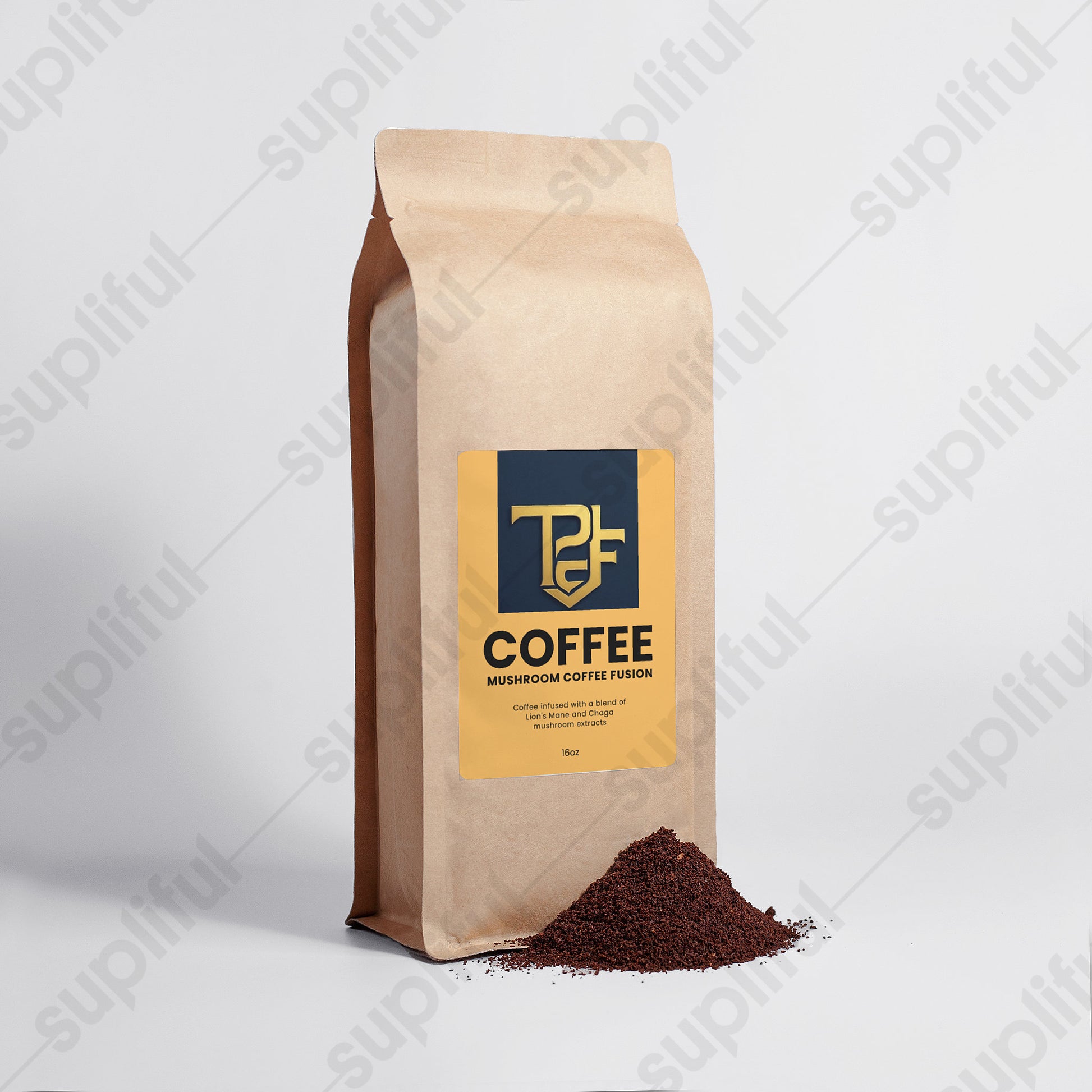 Mushroom Coffee Fusion - Lion’s Mane & Chaga 16oz