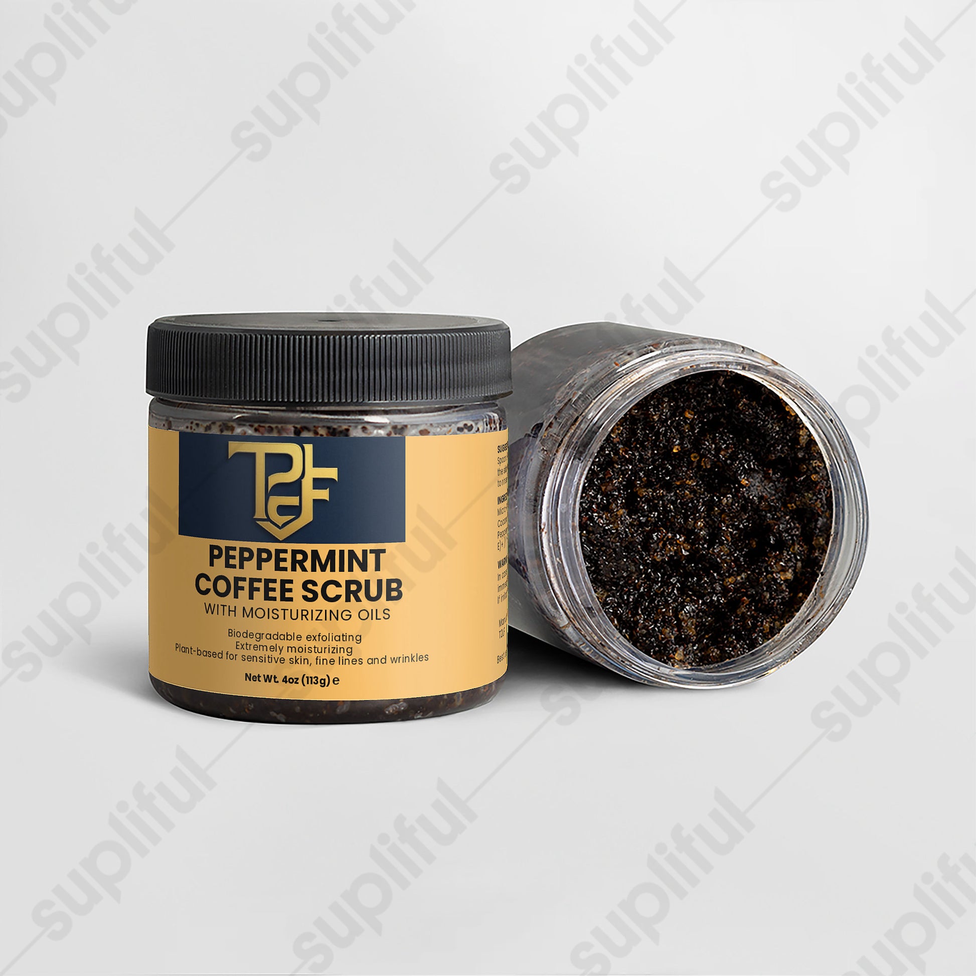 Peppermint Coffee Scrub