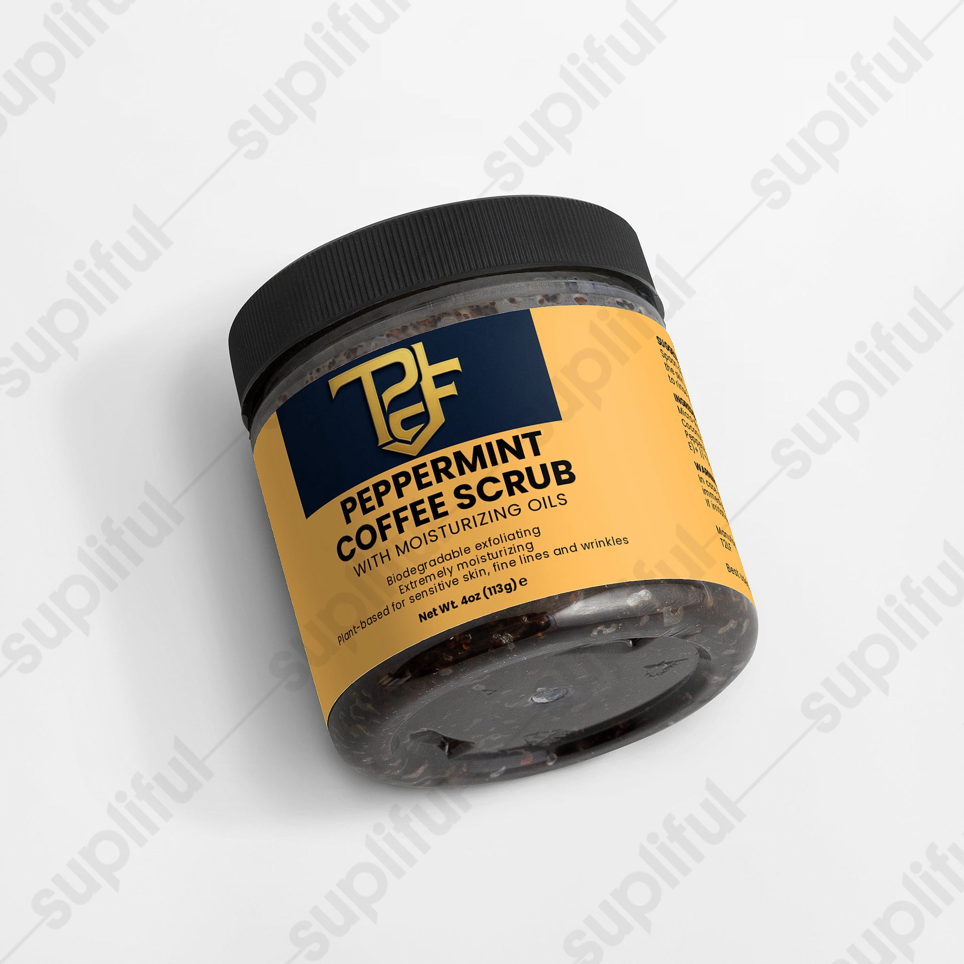 Peppermint Coffee Scrub