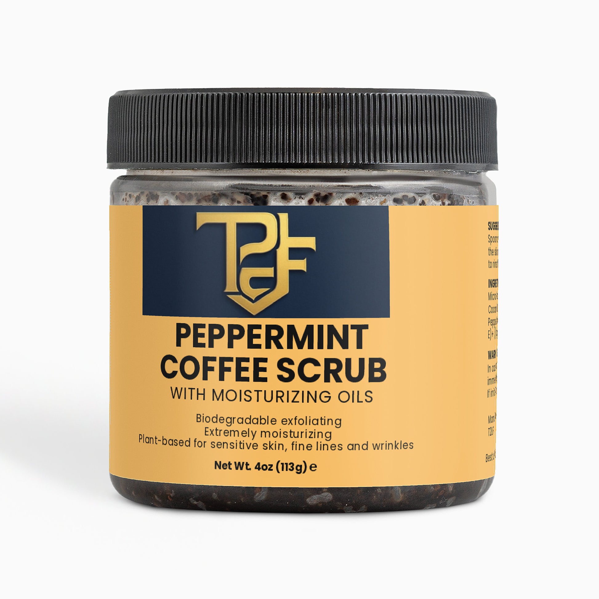 Peppermint Coffee Scrub