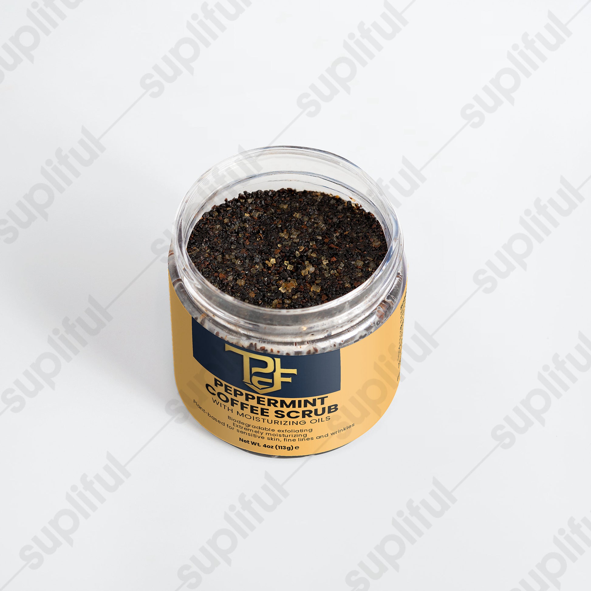 Peppermint Coffee Scrub