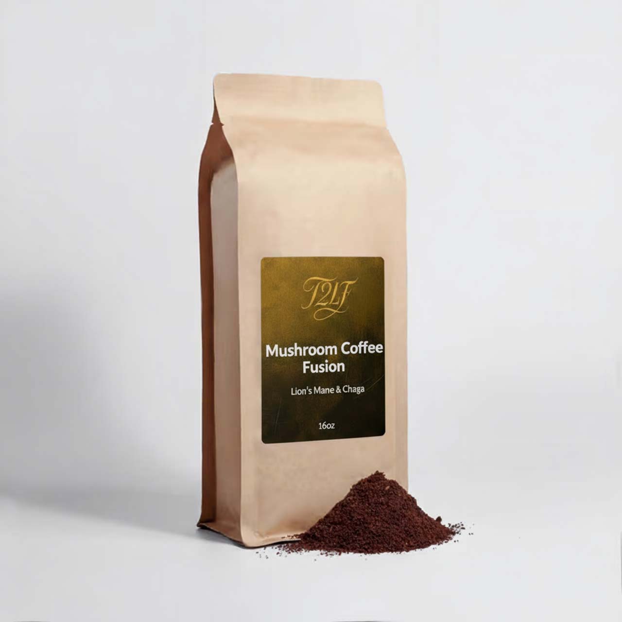 Mushroom Coffee Fusion - Lion’s Mane & Chaga 16oz