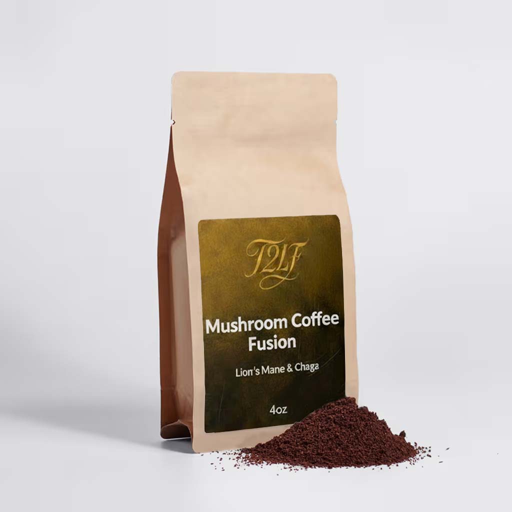 Mushroom Coffee Fusion - Lion’s Mane & Chaga 4oz