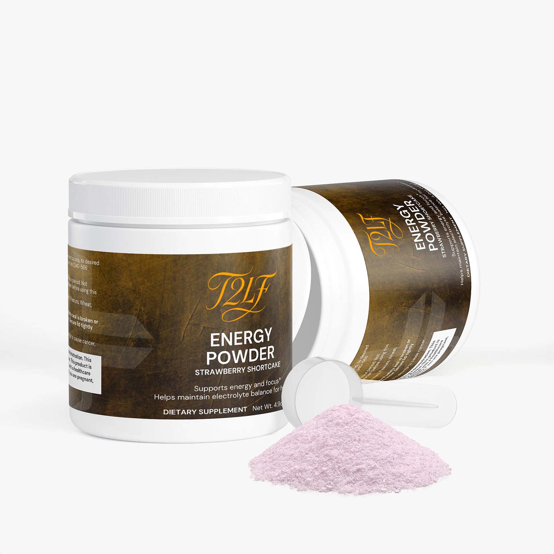 Energy Powder (Strawberry Shortcake)